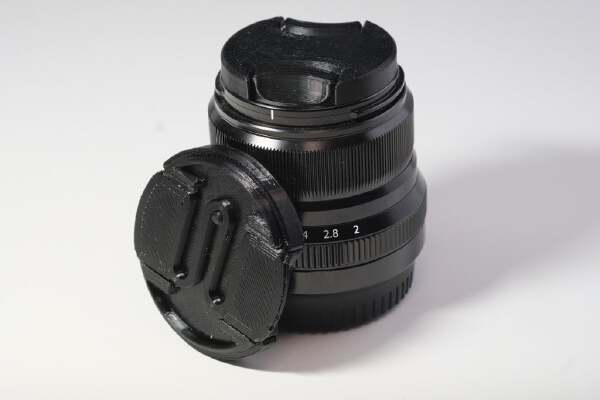 Lens Cap v2 (43mm-72mm) Parametric | 3d print model