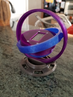 Sand Physics Gimbal Stand | 3d print model
