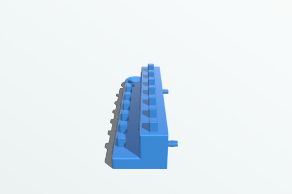Pegboard Socket Set Holder | 3d print model