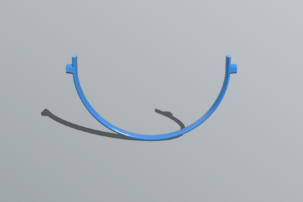 Reverse Catgirl Headband | 3d print model