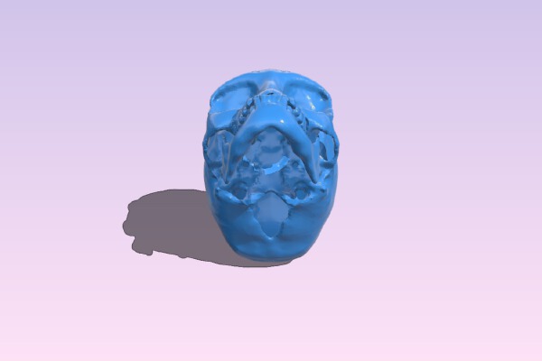 Alien Skull - (Crystal Skull Inspired) | 3d print model