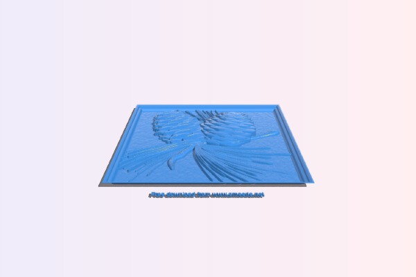 Pine cone painting | 3d print model