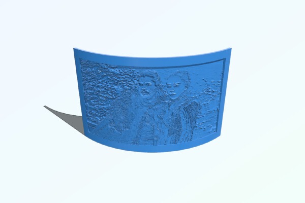 Daenerys And Jon Game Of Thrones Litophane | 3d print model