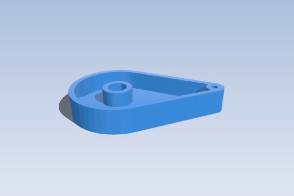 Delta Robot v1 with four arms | 3d print model