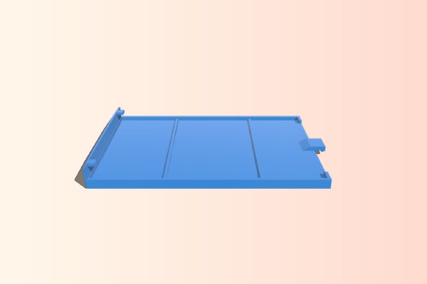 Coleco Tabletop Arcade Battery Cover | 3d print model