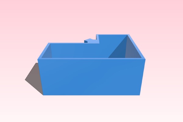 Flashforge Creator Pro Corner Tool Holder | 3d print model