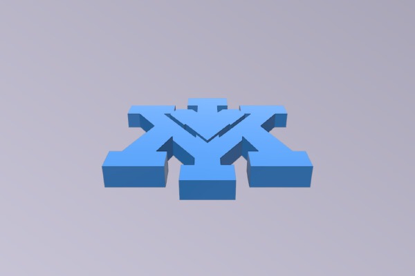 Virginia Military Institute Logo | 3d print model