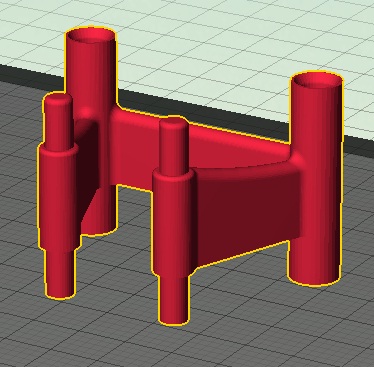 Filament Tube Holder for Replicator 2 and 2x | 3d print model