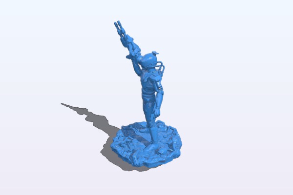 Future robot | 3d print model
