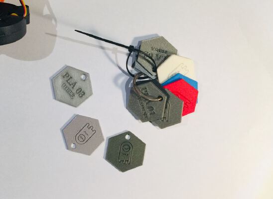 Maker coin - filament sample | 3d print model