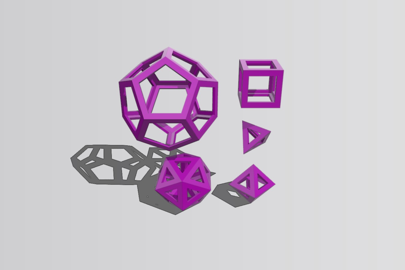 Regular polyhedra