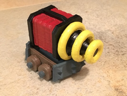 Clash Royale Sparky | 3d print model