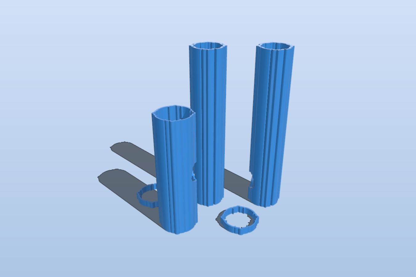 ANet a8 wire conduit for top two holes on the A frame