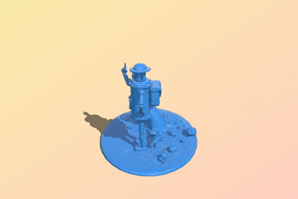 Robot survival after the apocalypse | 3d print model