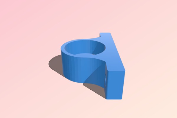 Z-Mount für Schulterkugellager im Sparkcube (Rework) | 3d print model