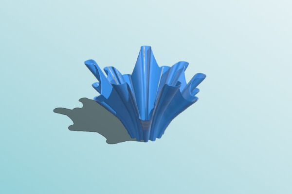 Drape cloth bowl | 3d print model