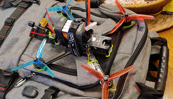 Drone Backpack Attachment Plate | 3d print model