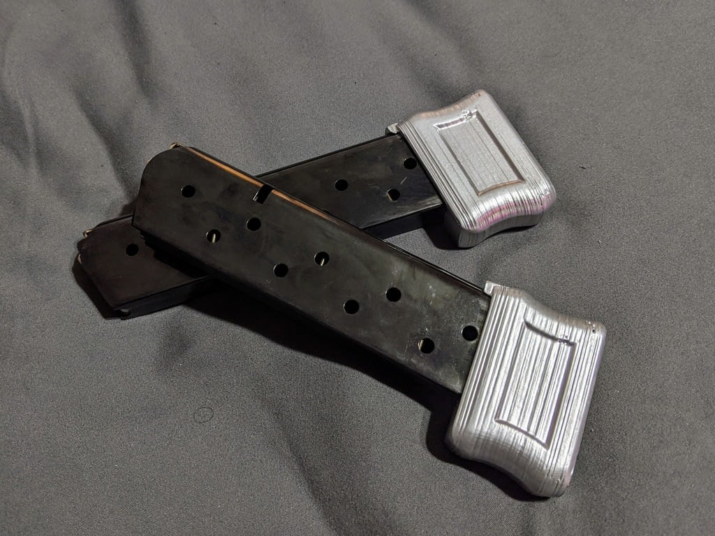 1911 Extended Magazine Magpul_Grip