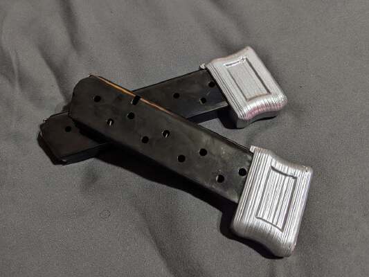 1911 Extended Magazine Magpul_Grip | 3d print model