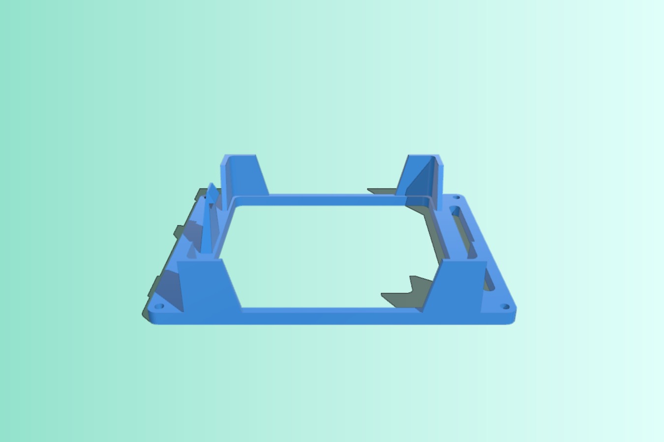 Lulzbot A100-A101 Lid with easy removable 120mm Fan