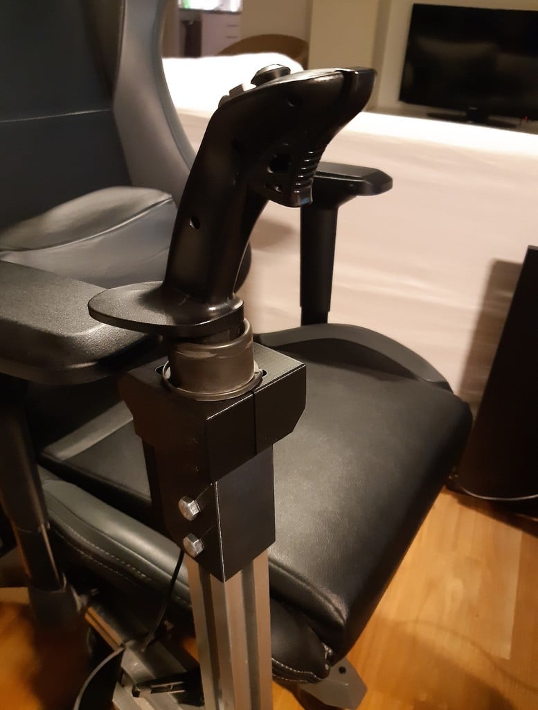 Logitech Extreme 3D Pro compact mount (40x40)