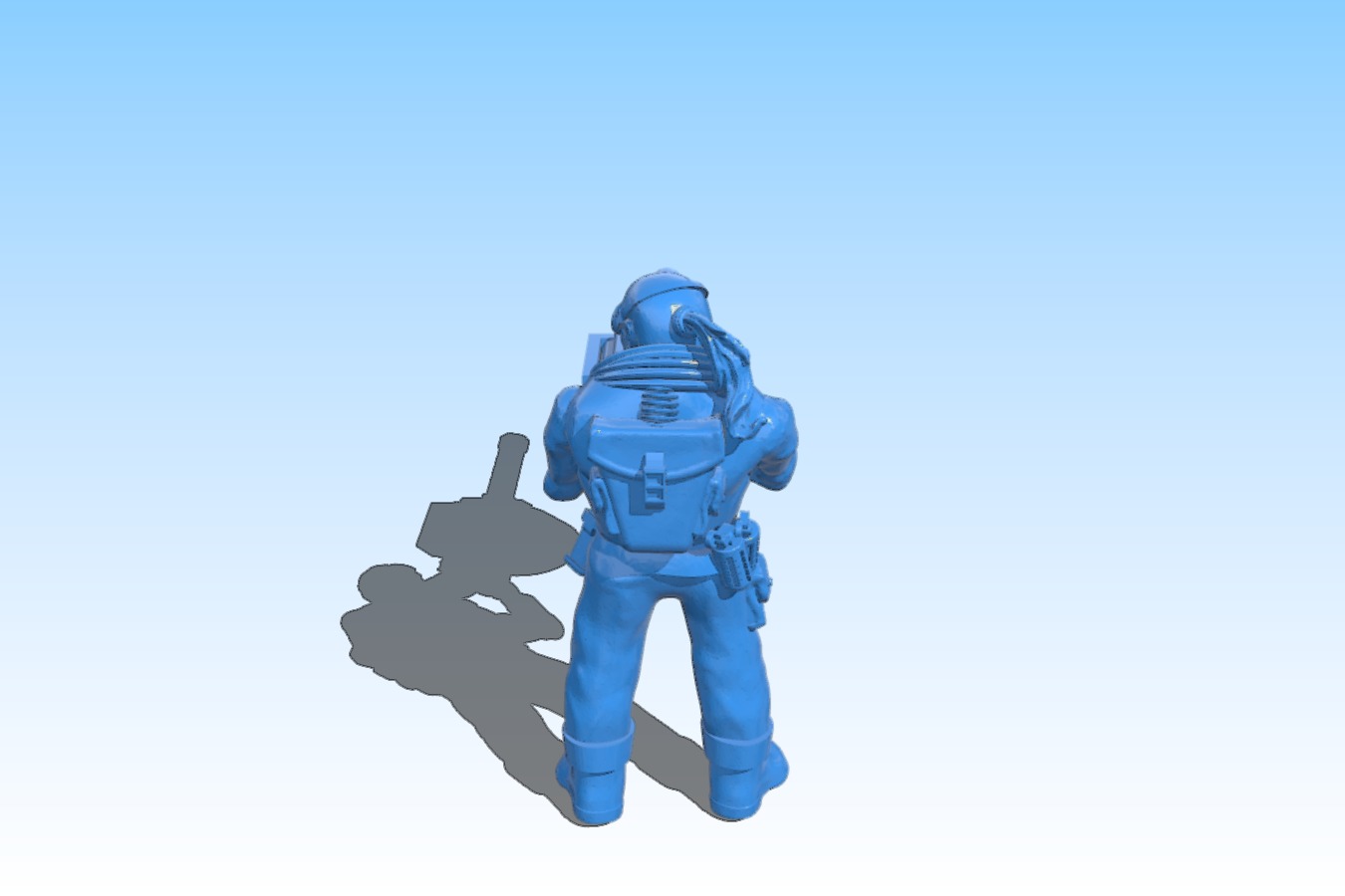 Rear Deck gunner - 20mm - Darkfuture _ Gaslands _ FWW