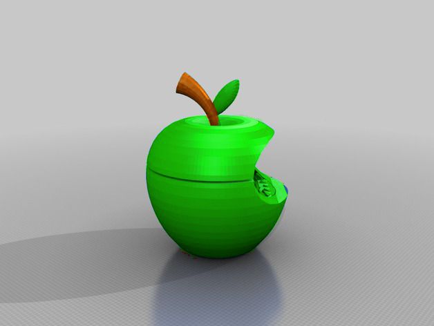 apple grinder bitten