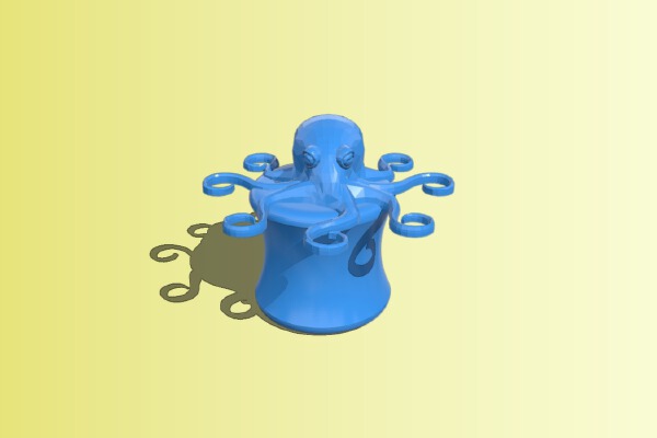 Octopus 10mm gauge | 3d print model