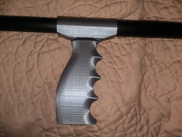 blowgun pistol grip | 3d print model