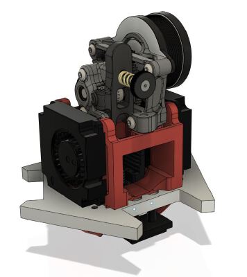 FLSun SR Super Racer - Effector DirectDrive w_Sherpa mini & Mosquito | 3d print model