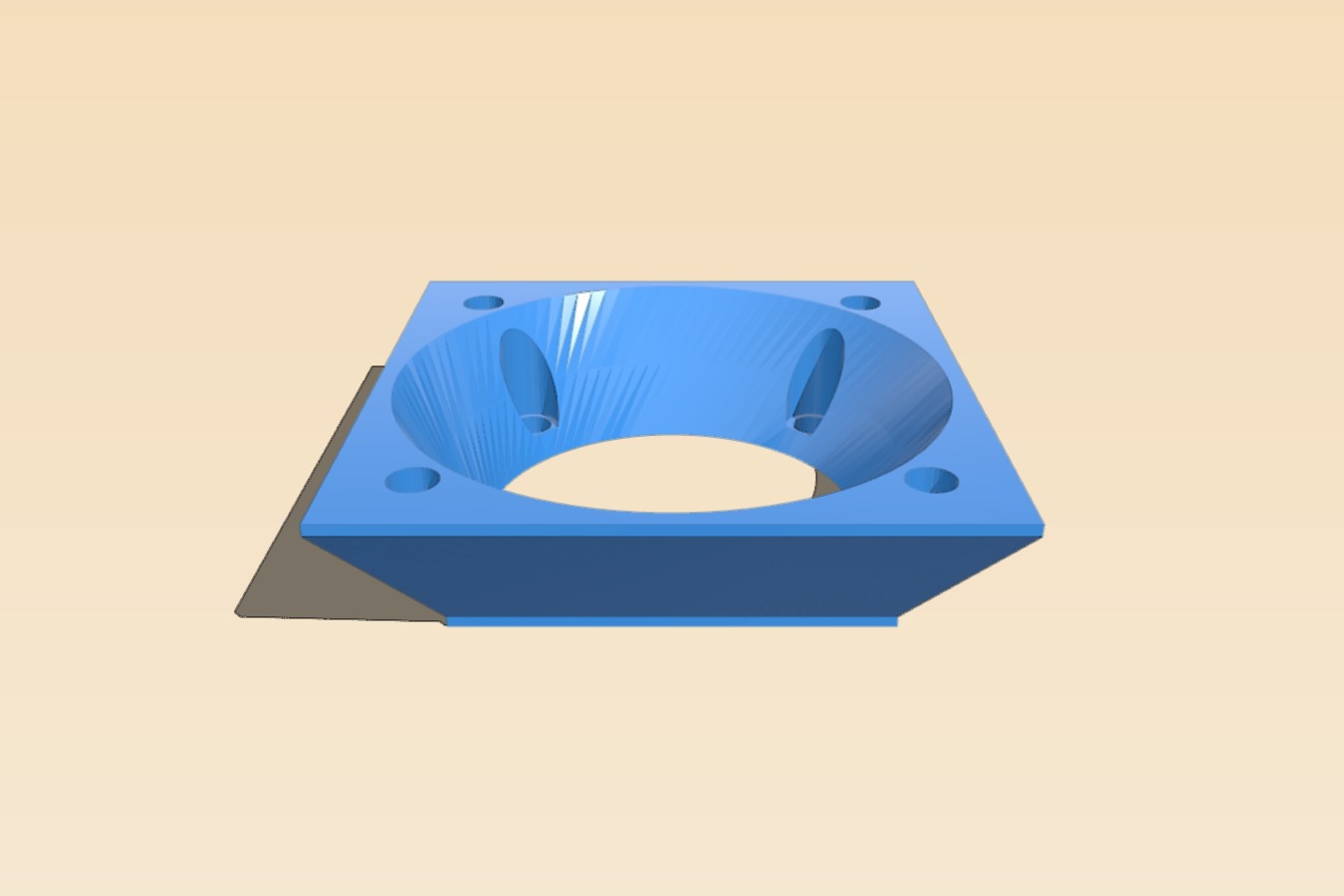 Fan adapter E3D v6 30 to 40mm