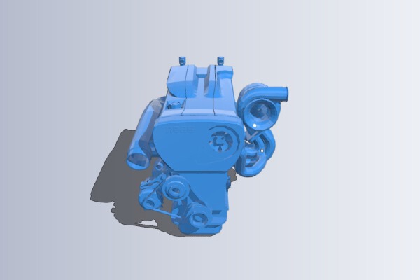 RB26 Big turbo | 3d print model