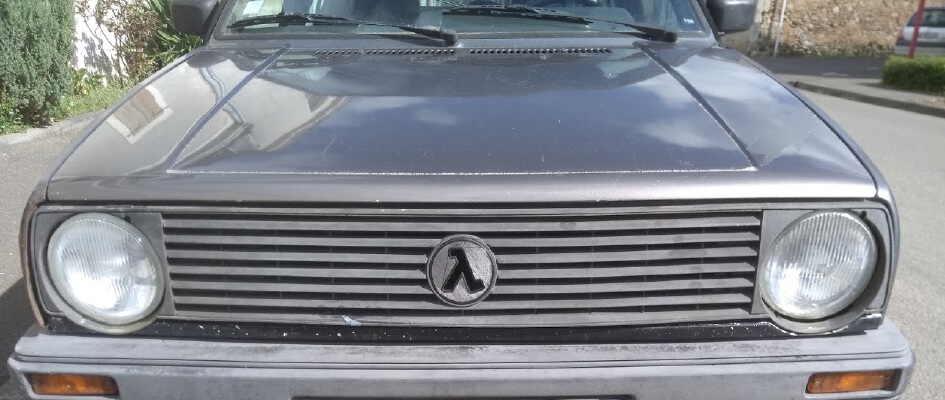 Half-Life Grille logo for Volkswagen Golf mkII before 88' | 3d print model
