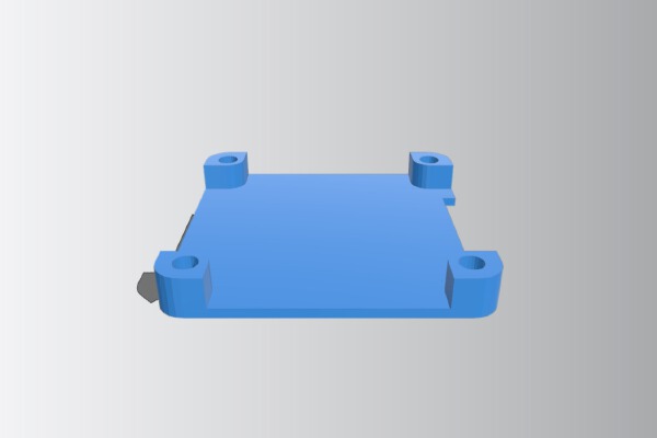 GPS case (LEA 6H + Compass) | 3d print model