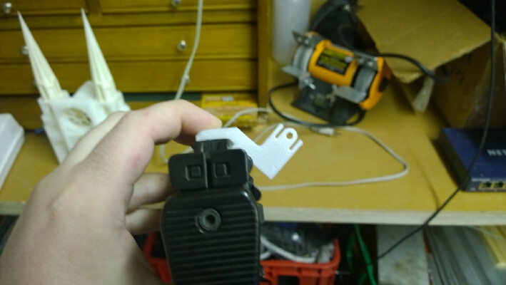 45 degree picatinny rail sights | 3d print model