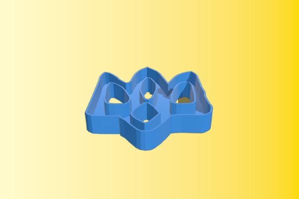 Ukrainian national symbol '' Trident '' | 3d print model