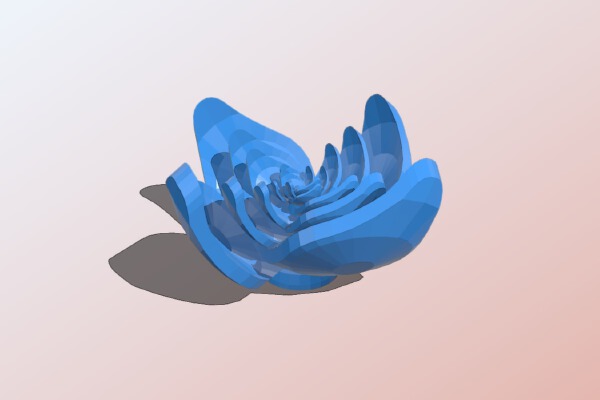 Lotus flower | 3d print model
