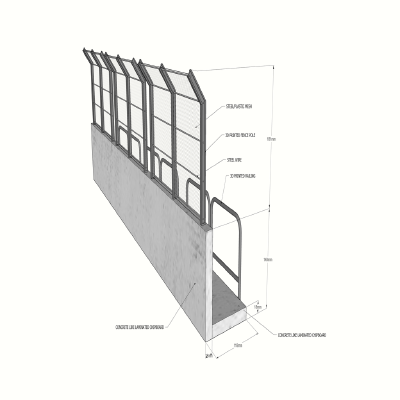 Pitlane fence - 1_10 RC | 3d print model