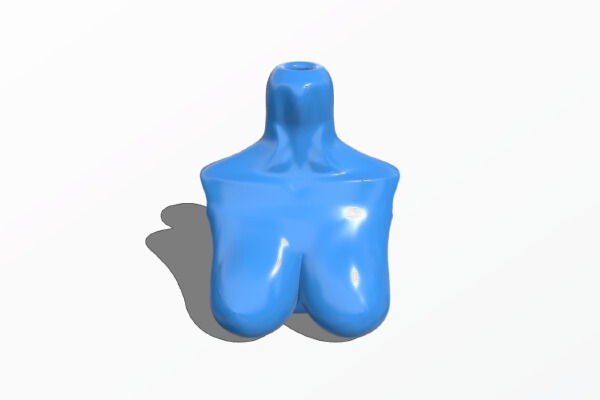 no nips and more smooth bjd doll | 3d print model