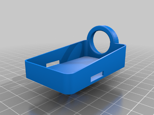 mobius case with gopro support | 3d print model