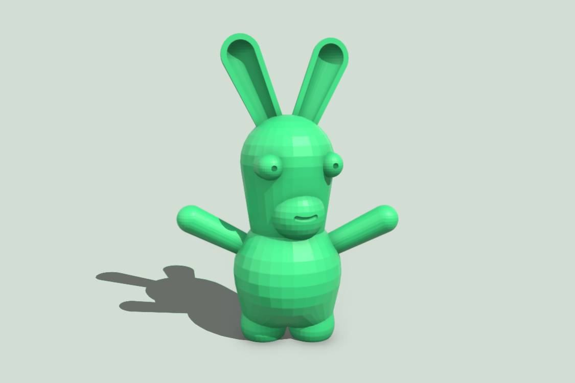 Easter Rabbit | 3d print model
