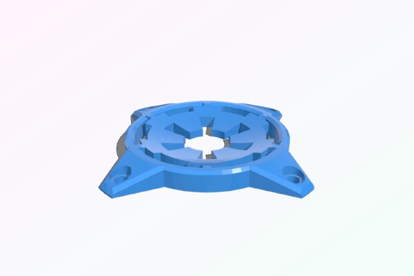 Star Wars Empire 80mm Fan Shroud | 3d print model