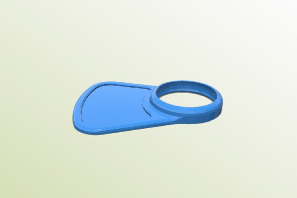 Hand-rest for 3D Space Navigator (model 3DX-700028 SE) | 3d print model