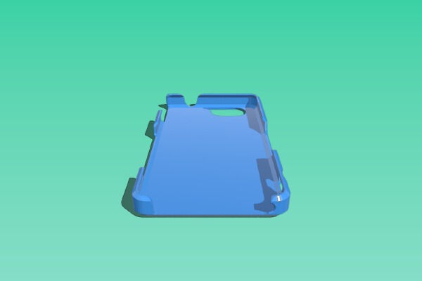 Basic Case for Sony Xperia Z1 Compact | 3d print model