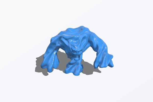 Air Elemental Miniature | 3d print model