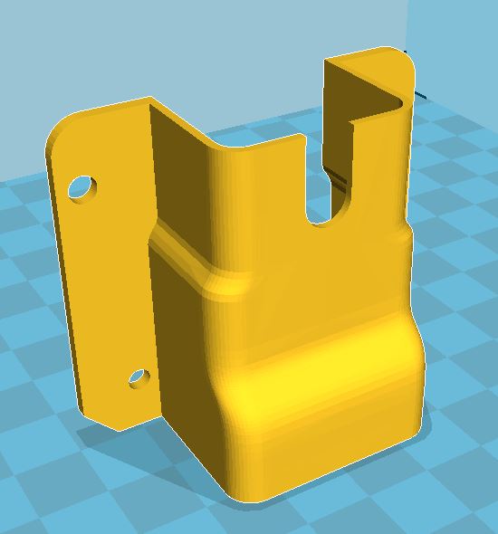 Improved Hexagon Cooling Fan Shroud and Z Probe for MakerFarm Prusa i3v and i3 **30mm Fan Remix**