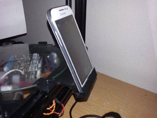 printer phone stand for recording. | 3d print model