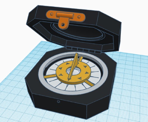 Jack Sparrow's Compass | 3d print model