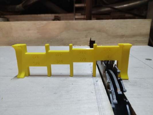 Saw Blade, Dado, and Router Bit Height Gauges | 3d print model