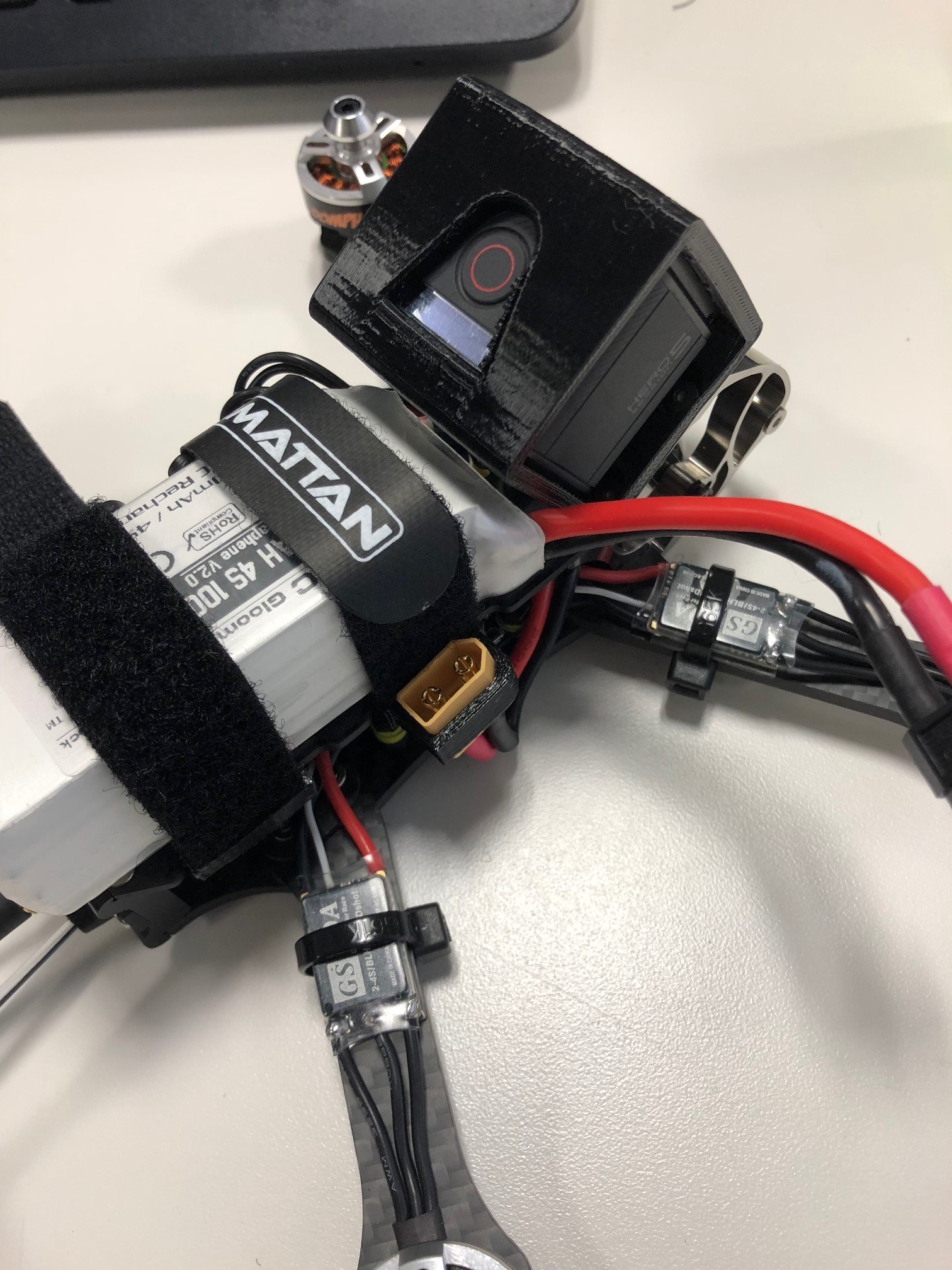 Armattan Rooster Battery Strap Guide